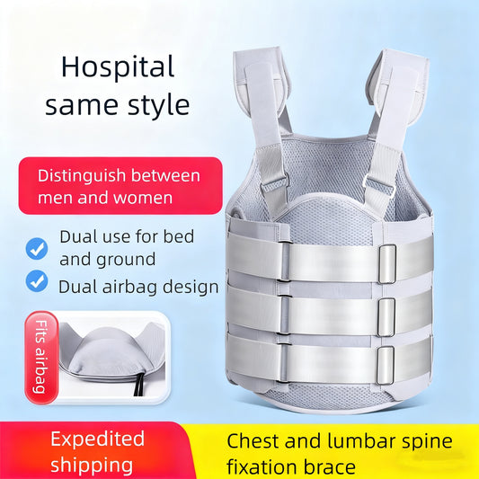 Thoracolumbar fixation brace