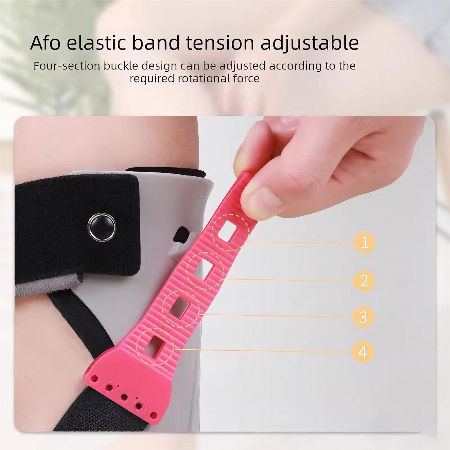 Foot inversion orthosis