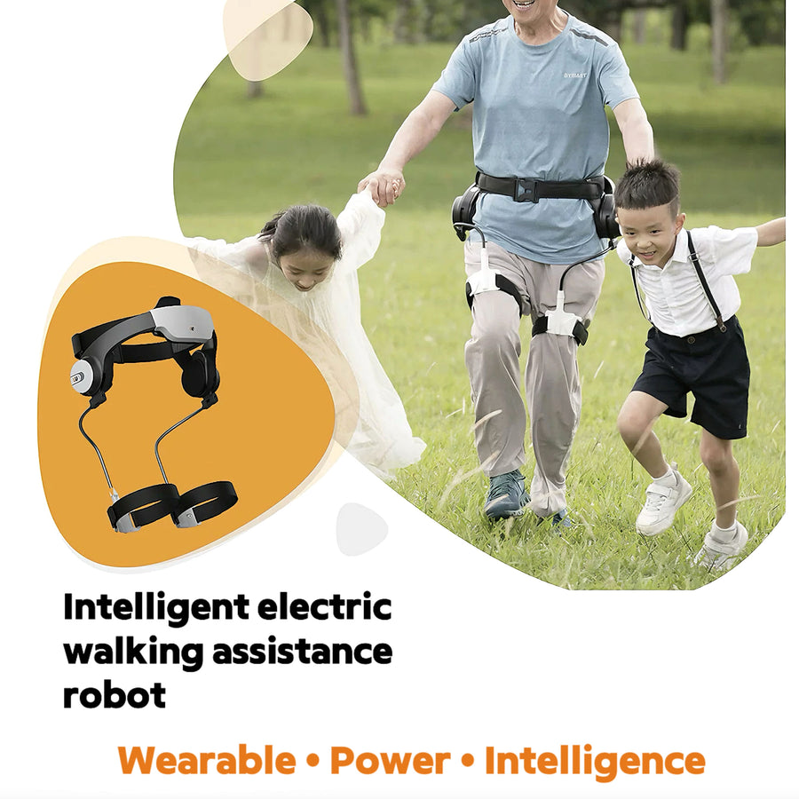 Intelligent electric walking assistance robot