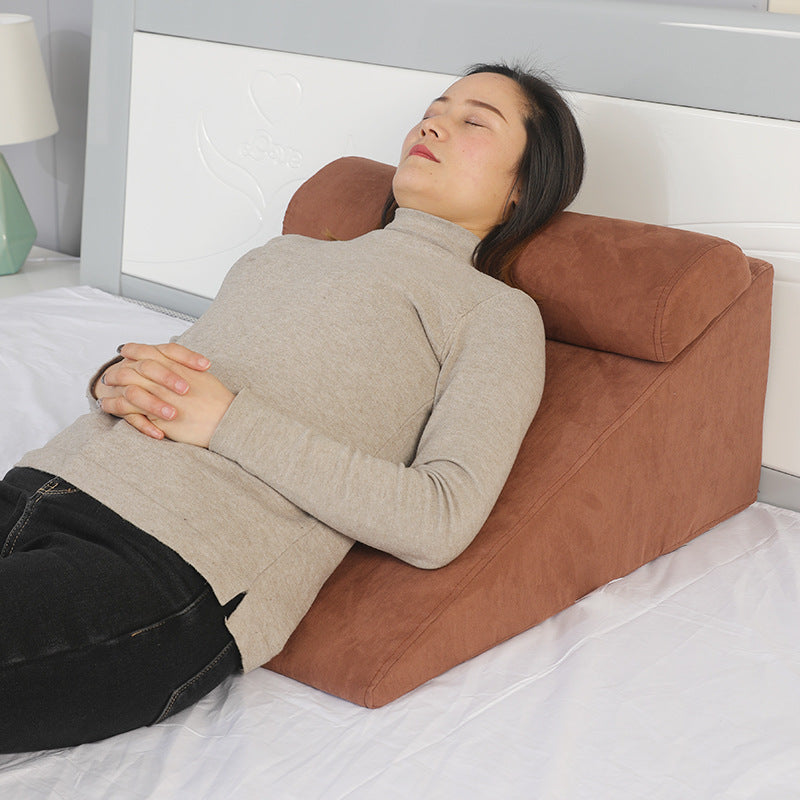 The bed pillow and backrest pad