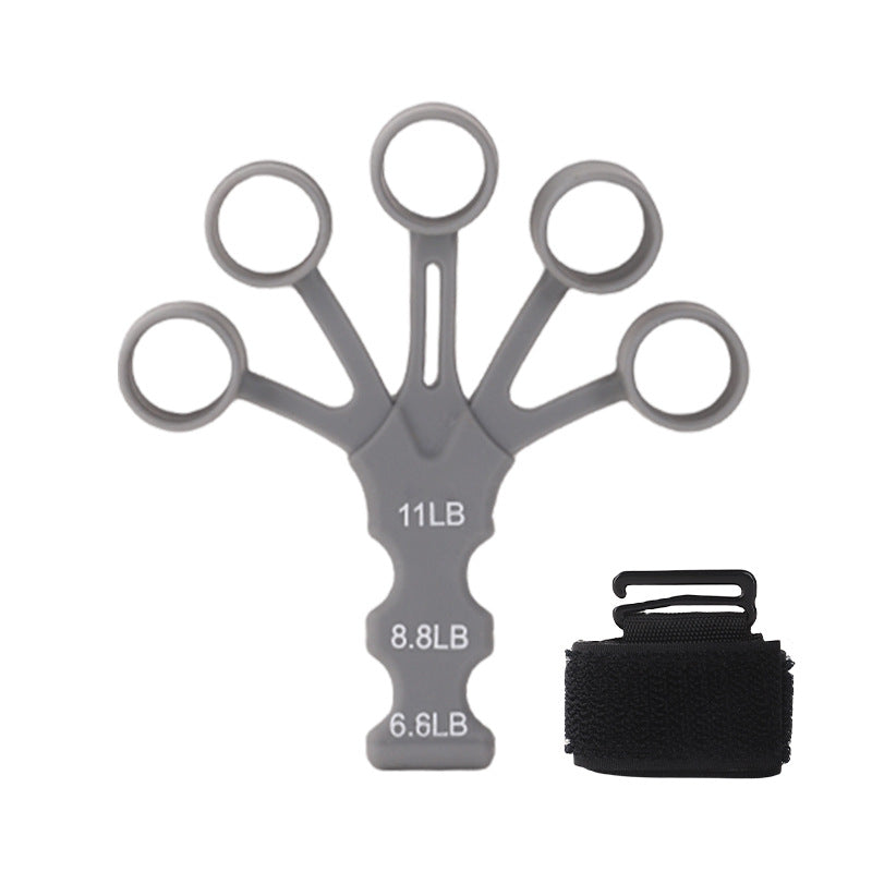 Silicone finger trainer