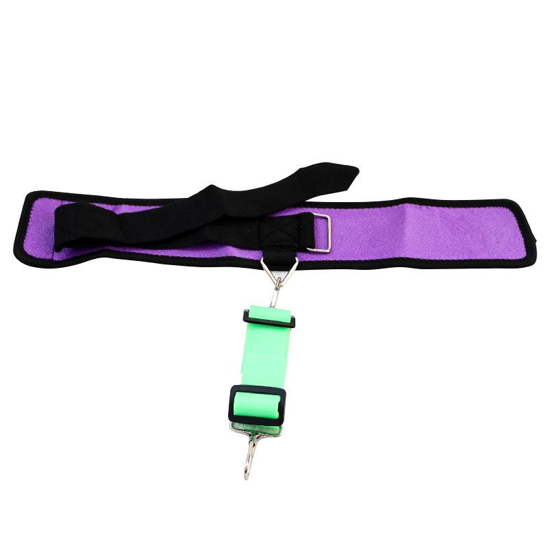 Rehabilitation learning walking foot support fixation strap