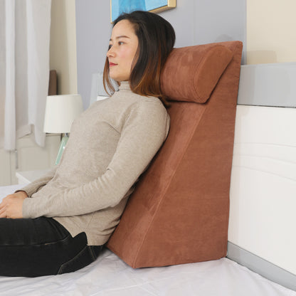 The bed pillow and backrest pad