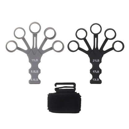 Silicone finger trainer