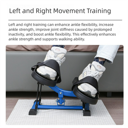 Foot and ankle rehabilitation trainer foot pedal machine