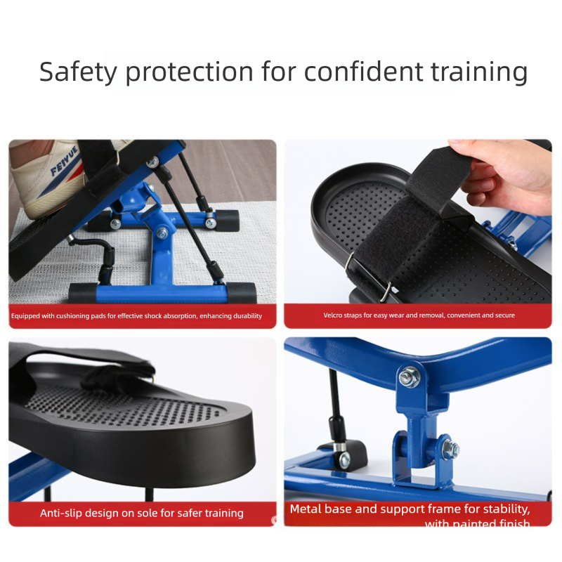 Foot and ankle rehabilitation trainer foot pedal machine