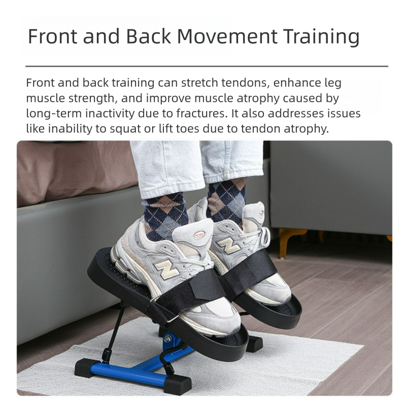 Foot and ankle rehabilitation trainer foot pedal machine
