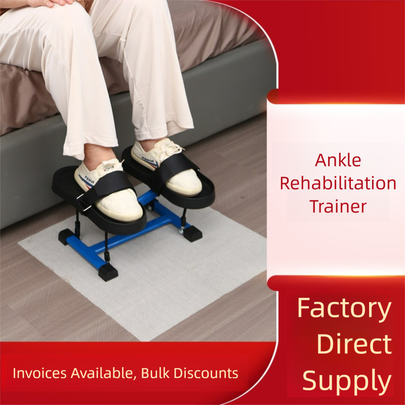 Foot and ankle rehabilitation trainer foot pedal machine