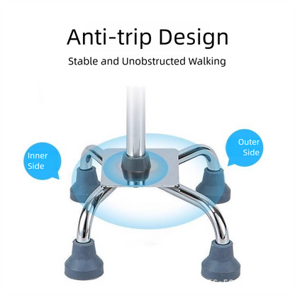 Anti-slip walking stick