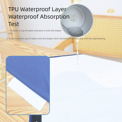 Waterproof and leak-proof diaper