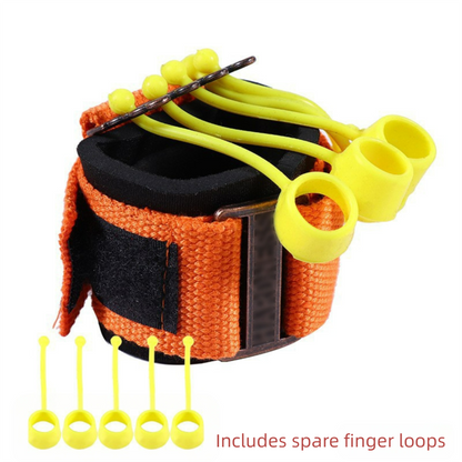 Finger flexion and extension trainer