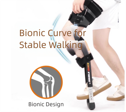 Portable walking stick for young people under the armpits without weight-bearing