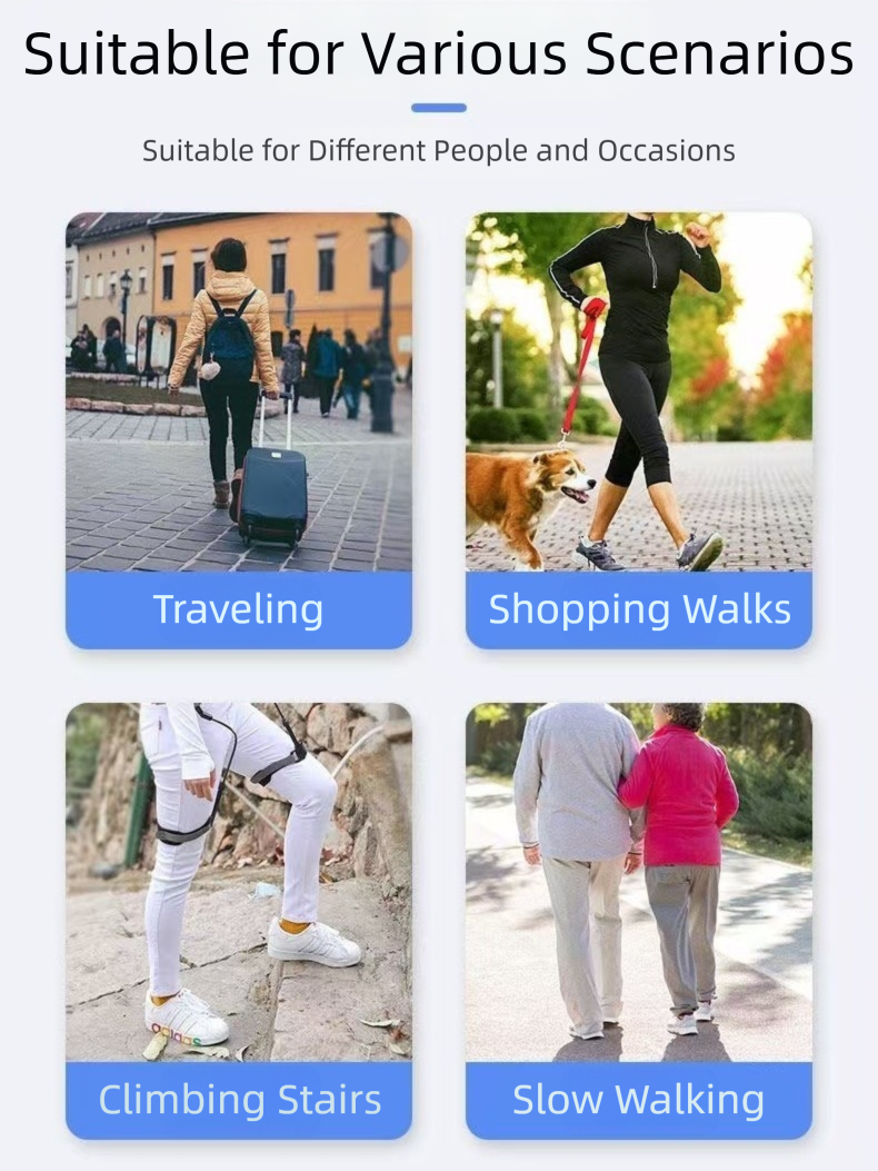 A home-use walking training device for elderly people with rheumatism