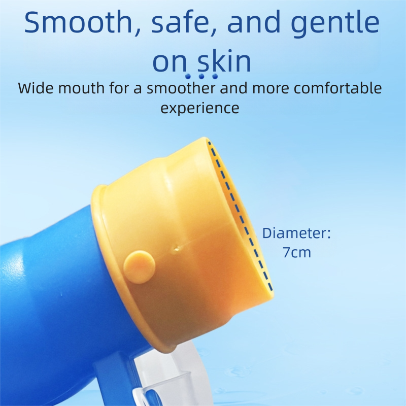 Thickened male and female urinals and urinals for bedridden elderly people