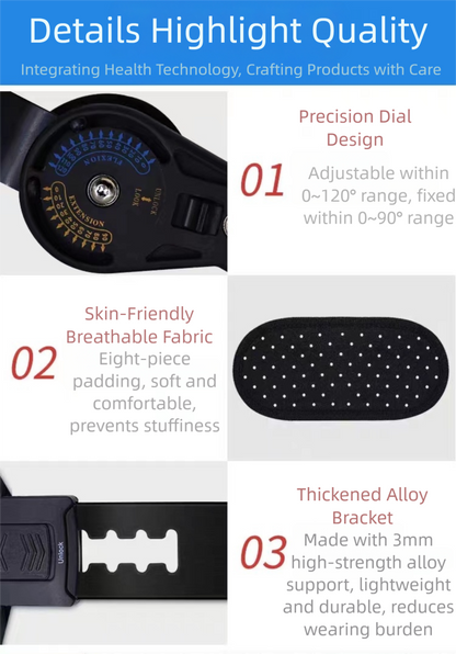 Adjustable elbow brace