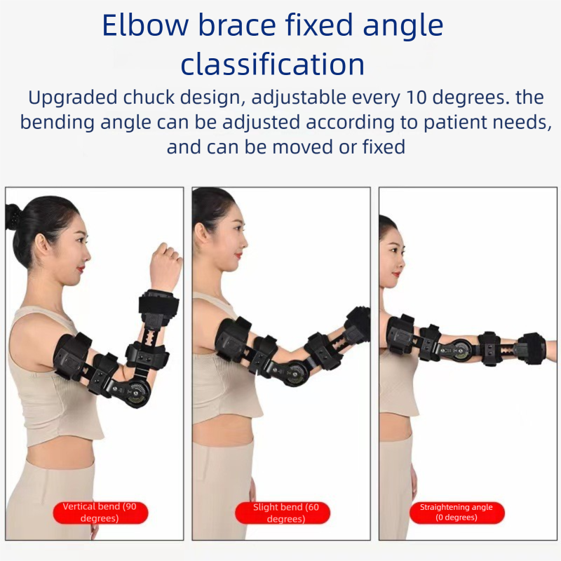 Adjustable elbow brace