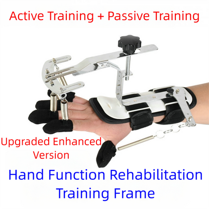 A finger flexibility exercise grip strength machine